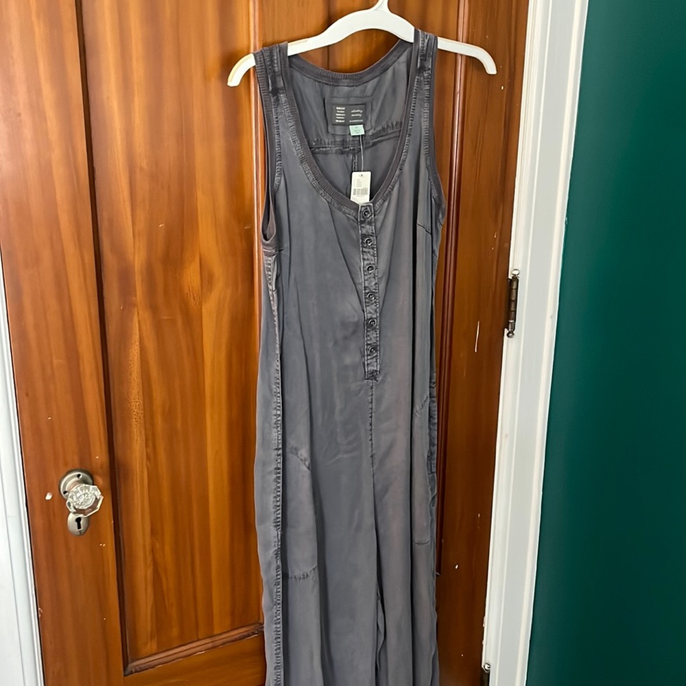 NWT Saturday Sunday/Anthropologie jumpsuit. Size medium in grey